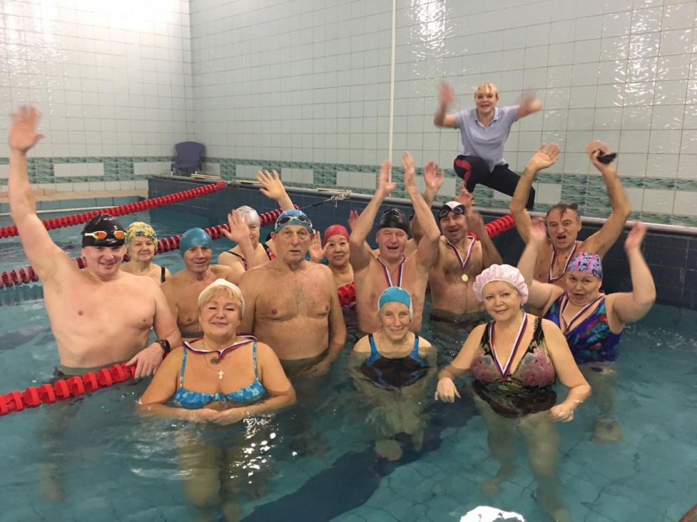 Открытые соревнования по плаванию среди лиц пожилого возраста