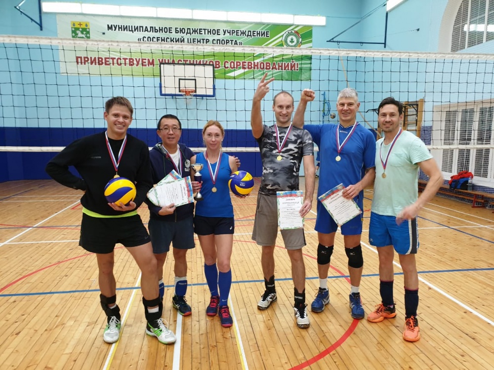 Отборочные соревнования по волейболу в рамках Московской межокружной спартакиады "Спорт для всех"