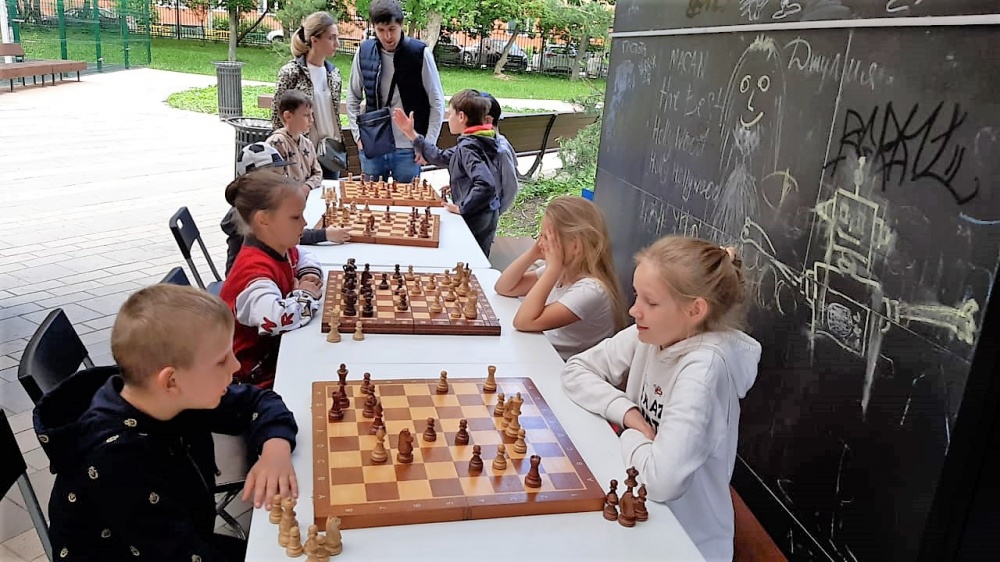 Секция шахматы в «Липовом парке»