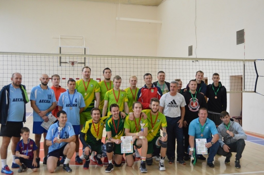 Соревнования по волейболу среди мужских команд в рамках Московской межокружной спартакиады «Спорт для всех 2019»