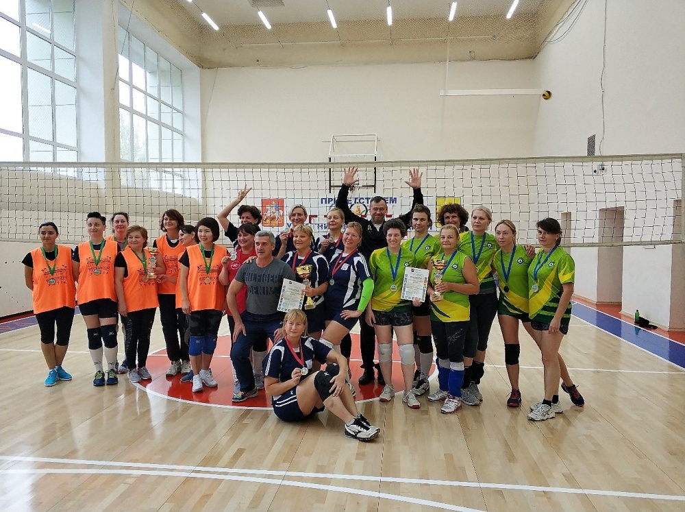Окружные отборочные соревнования по волейболу в рамках Московской межокружной спартакиады «Спорт для всех-2019»